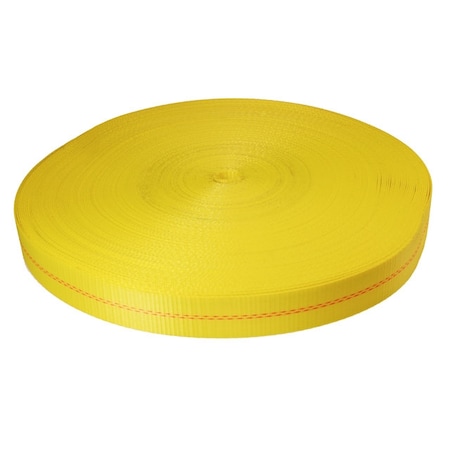 Us Cargo Control 2" x 300' 12K Polyester Cargo Webbing - Yellow NS-WEB212000Y